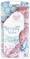 

Набор бритвенных станков Gillette, Simply Venus 3 одноразовые