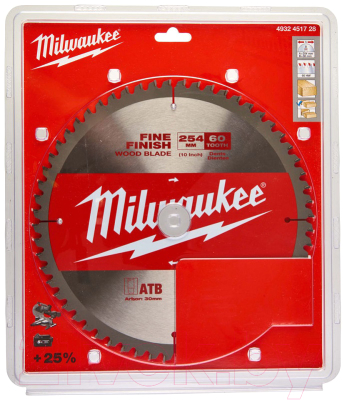 Пильный диск Milwaukee 4932451728