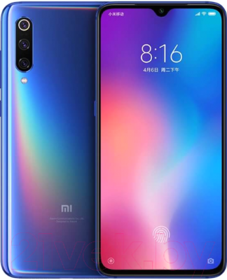 Смартфон Xiaomi Mi 9 6GB/128GB (синий)
