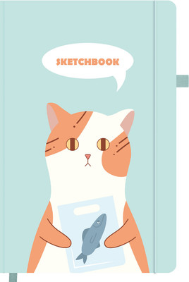 Скетчбук FUNSTER Котик / 117783