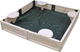 Песочница UNIX Kids Square / SDBSQUARE123CL (бежевый) -