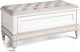 Банкетка Гомельдрев Бристоль ГМ 6499К Дуб (Tiffany-1-cream/белый дуб/патина) -