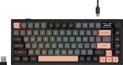 Клавиатура Redragon Eclipse Pro / 72708 (черный/розовый) - 
