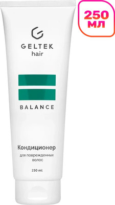 Кондиционер для волос Geltek для поврежденных волос (250мл) - 