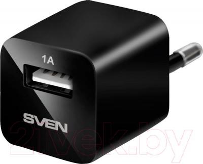 Зарядное устройство сетевое Sven H-113 (Black) - общий вид