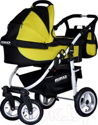 Детская универсальная коляска Riko Amigo (Sun Yellow) - общий вид