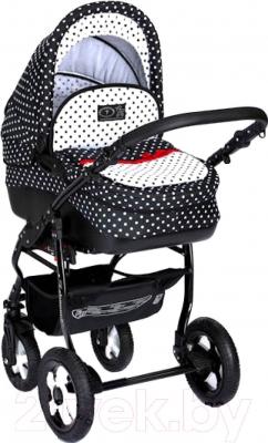 Детская универсальная коляска Dada Paradiso Group Glamour Dots 3в1 - общий вид