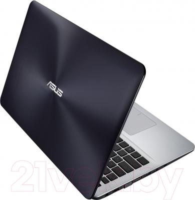 Ноутбук Asus K555LD-XO608H - вид сзади
