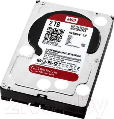 Жесткий диск Western Digital Red Pro 2TB (WD2001FFSX) - общий вид