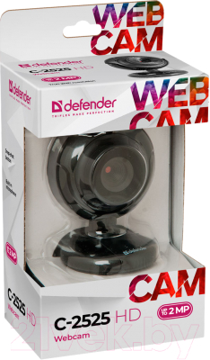 Веб-камера Defender C-2525HD / 63252 (черный)