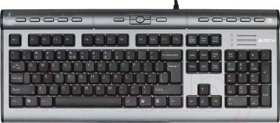 Клавиатура A4Tech KL-23MUU (Black-Silver) - общий вид