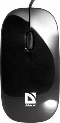 Мышь Defender NetSprinter 440 / 52445 (черный/фиолетовый) - вид сверху