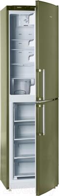 Холодильник с морозильником ATLANT ХМ 4425-070 N - с полуоткрытой дверцей