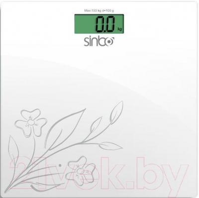 Напольные весы электронные Sinbo SBS-4421 (белый) - общий вид