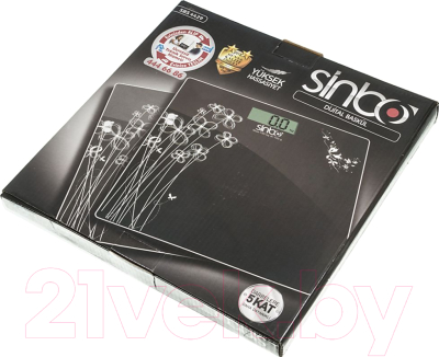 Напольные весы электронные Sinbo SBS 4429 (Black)