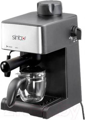Кофеварка эспрессо Sinbo SCM 2925 (серебристый) - общий вид