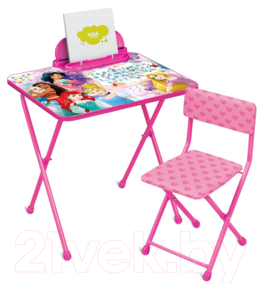 Комплект мебели с детским столом Ника Д2П Disney. Принцесса