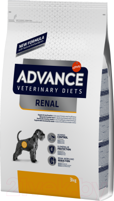 Сухой корм для собак Advance VetDiet Renal Canine Formula (3кг)