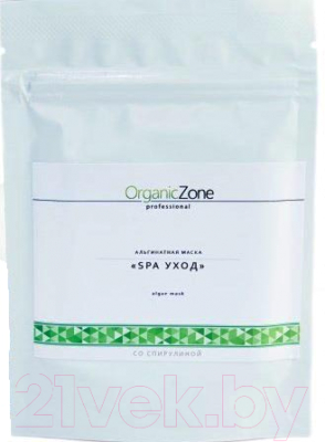 Маска для лица сухая Organic Zone Альгинатная SPA уход (100мл)