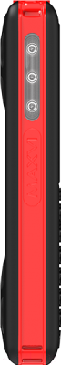 Мобильный телефон Maxvi P20 (черный/красный)