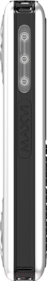 Мобильный телефон Maxvi P20 (черный/серебристый)