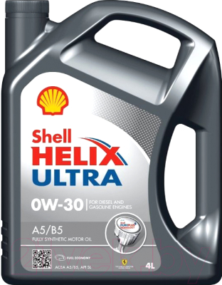 Моторное масло Shell Helix Ultra A5/B5 0W30 (4л)