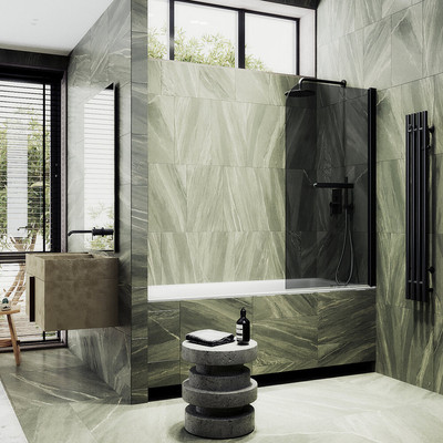 Стеклянная шторка для ванны MaybahGlass MGV-779-6