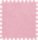 Коврик Kovrikbel Пазл мягкий (30x30, розовый) - 