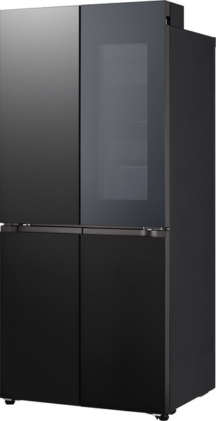 Холодильник с морозильником LG GC-V22FHBBM