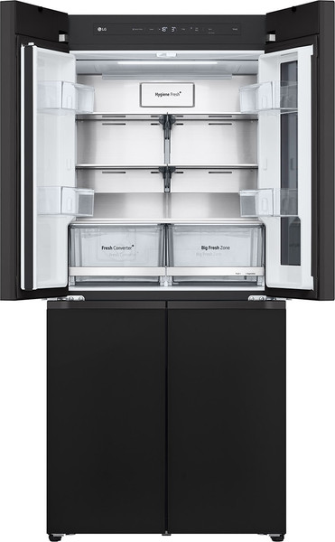 Купить Холодильник с морозильником LG GC-V22FHBBM  