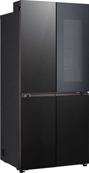 Холодильник с морозильником LG GC-V22FHBBM