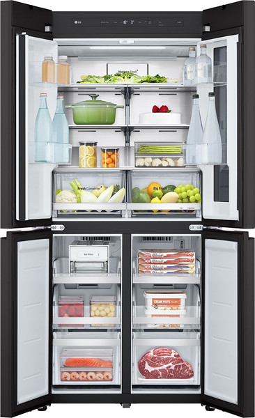 Купить Холодильник с морозильником LG GC-V22FHBBM  