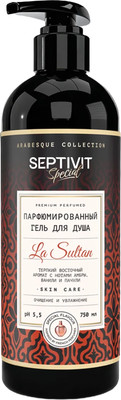 Гель для душа Septivit Special La Sultan (750мл) - 