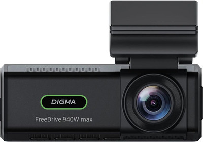 Автомобильный видеорегистратор Digma FreeDrive 940W Max / FD940WM (черный) - 