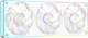 Вентилятор для корпуса Ocypus Sigma F36 WH ARGB / Sigma-F36-WH3AM00X-GL - 