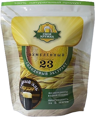 Солодовый экстракт Своя Кружка Темный эль охмеленный