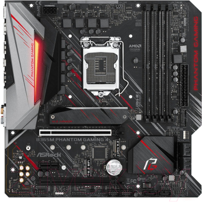 

Материнская плата AsRock, B365M Phantom Gaming 4