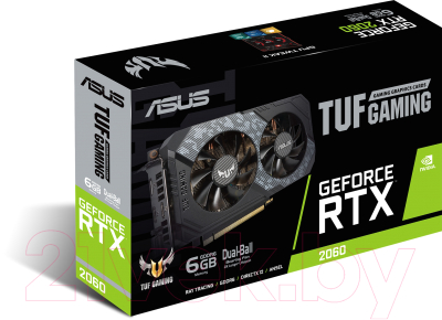 Видеокарта Asus TUF-RTX2060-6G-GAMING