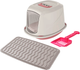 Туалет-домик Georplast Galaxy Deluxe 10586 + Совок Benna 10502 + Коврик Sandy 10655 - 