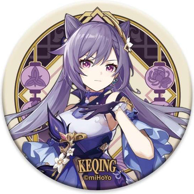 Значок miHoYo Liyue Harbour Character Can Badge Keqing / GEN104