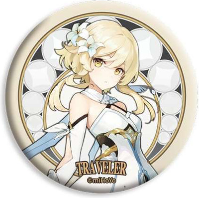 Значок miHoYo Can Badge Traveler Lumine / GEN81