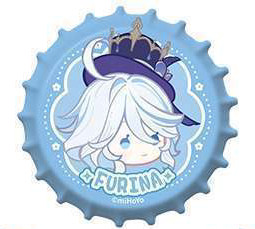 Значок miHoYo Genshin Impact Q-Version Bottle Cap Furina / GEN1329