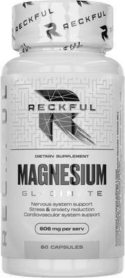 Витаминно-минеральный комплекс Reckful Magnesium Glycinate (60капс) - 