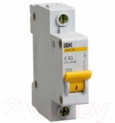 Выключатель автоматический IEK ВА 47-29 10А 1п 4.5кА С / MVA20-1-010C