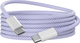 Кабель BreezyTech SL0007 Type-C to Type-C (2м, пурпурный) -