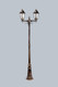 Фонарь уличный Oasis Light Petersburg M 79809MA Gb - 