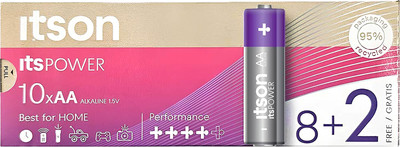 Комплект батареек Itson Power Alkaline LR6 AA