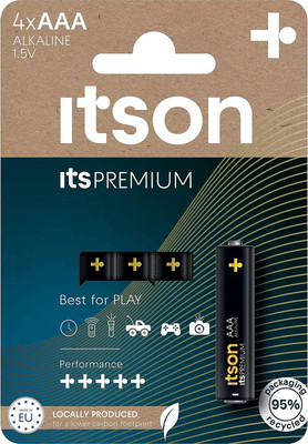 Комплект батареек Itson Premium Alkaline LR03 AAA