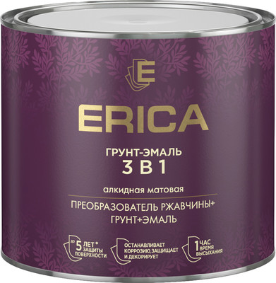 Грунт-эмаль Erica 3 в 1
