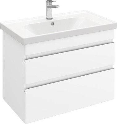 Тумба под умывальник Laparet Sargas 80 / LS-WCAB-80-416 (матовый) - 